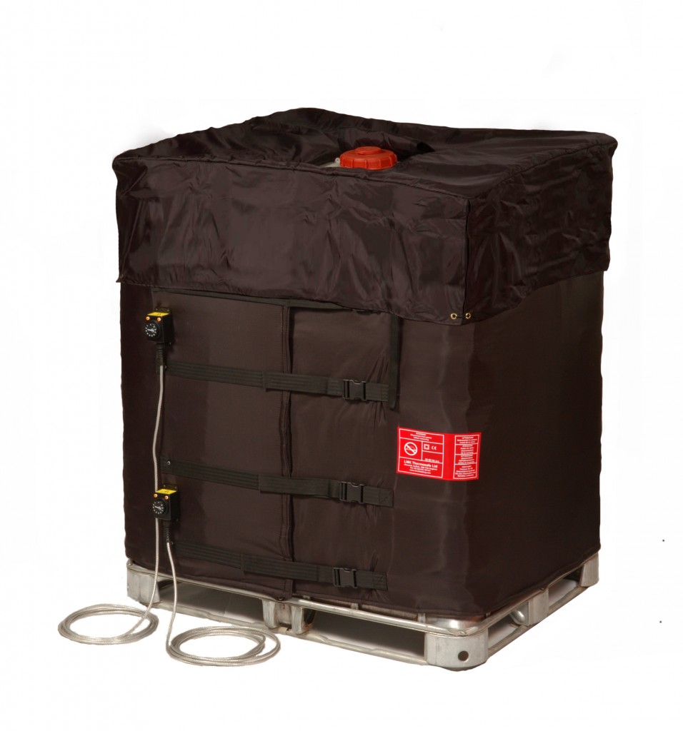 Example picture of IBC2 Heating Jacket with 330Gal tote